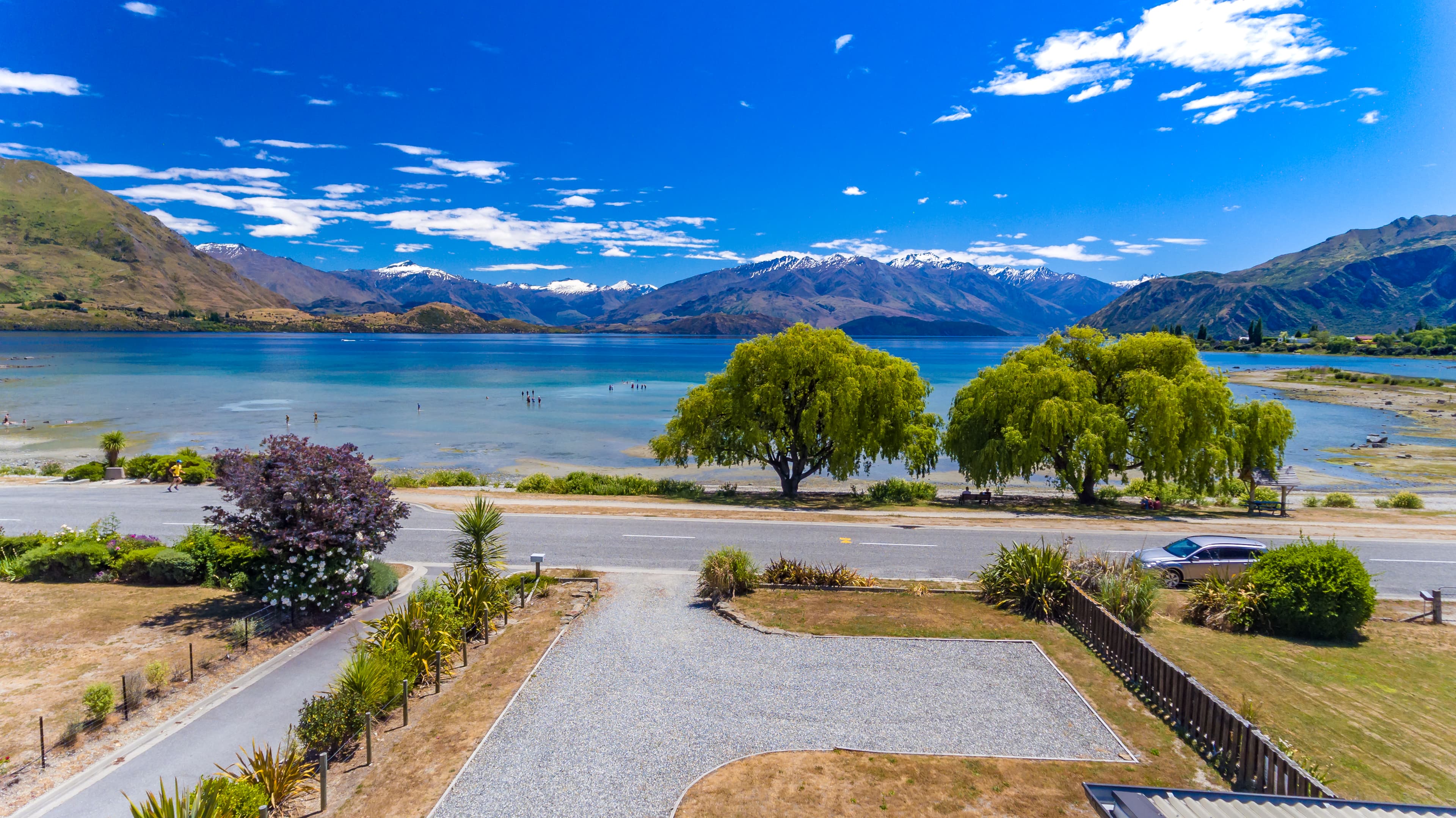 Lake view from the house