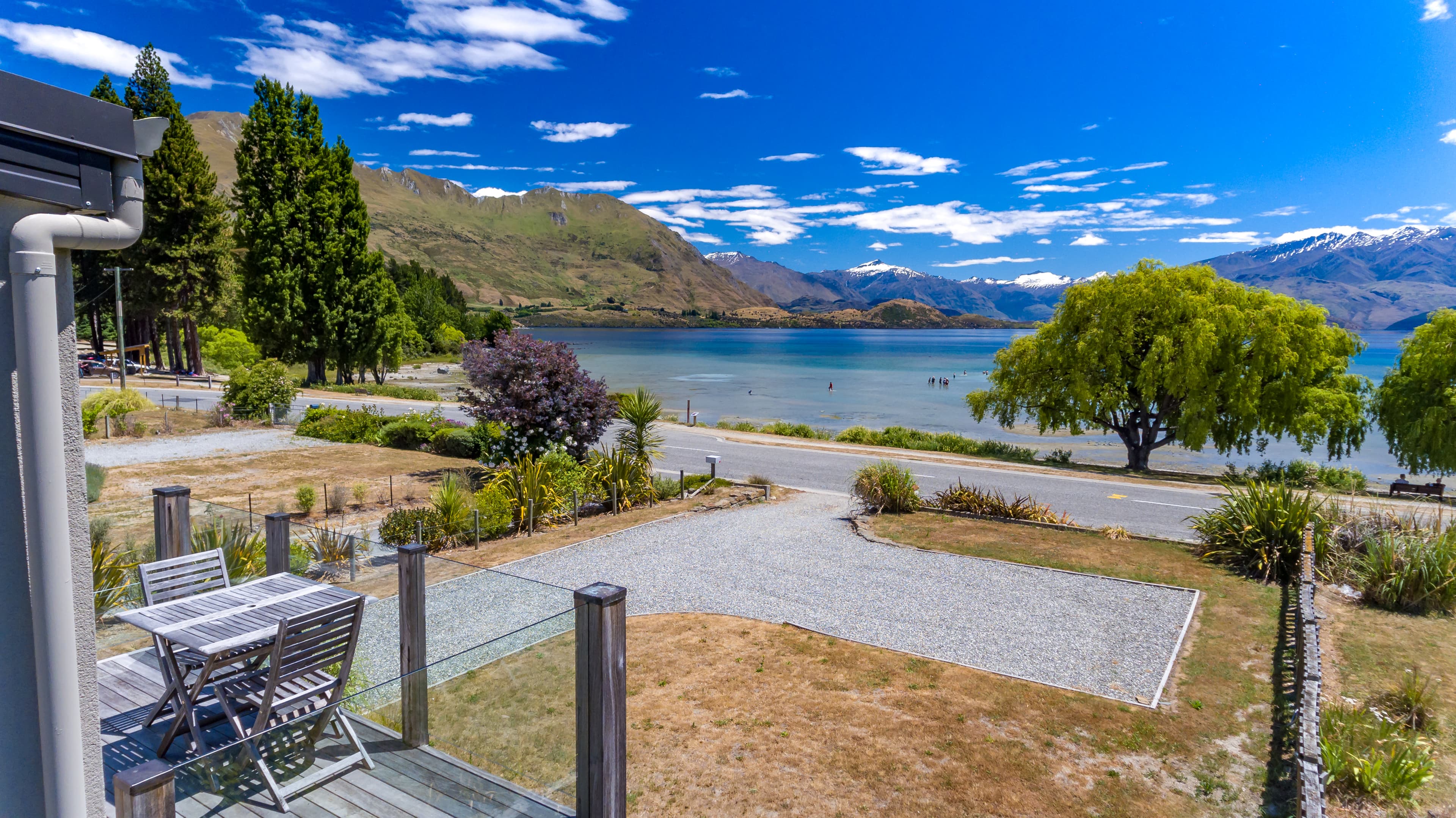 Lake view from the house